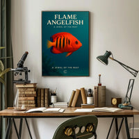 Flame Angelfish A Jewel of the Reef Poster PosterGoat