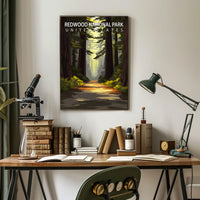 Redwood National Park Poster
