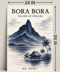 Bora Bora Island of Dreams Poster PosterGoat