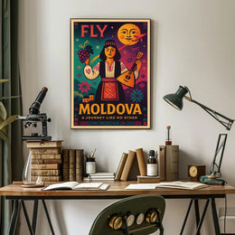 Moldova Travel Celebration Cultural or Heritage Poster PosterGoat