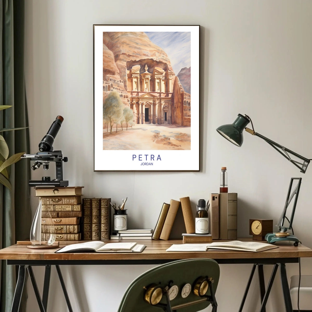 Petra Jordan Poster