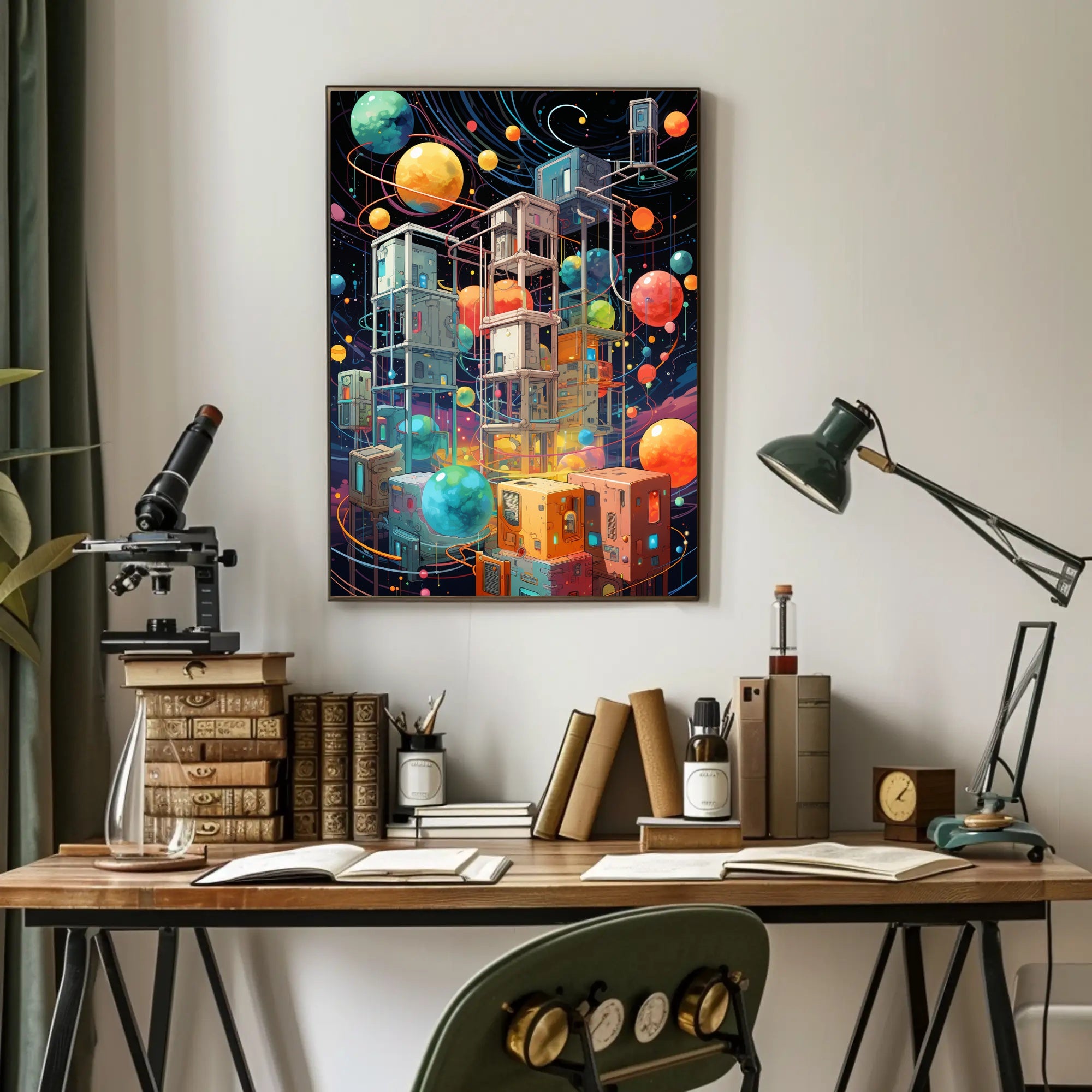 Cosmic Architecture Poster PosterGoat