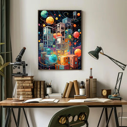 Cosmic Architecture Poster PosterGoat
