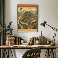 Majestic Great Wall: Enchanting Journey Through Time Poster