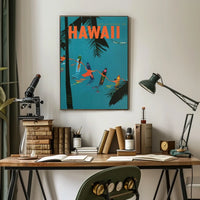 Jet Clippers To Hawaii Poster