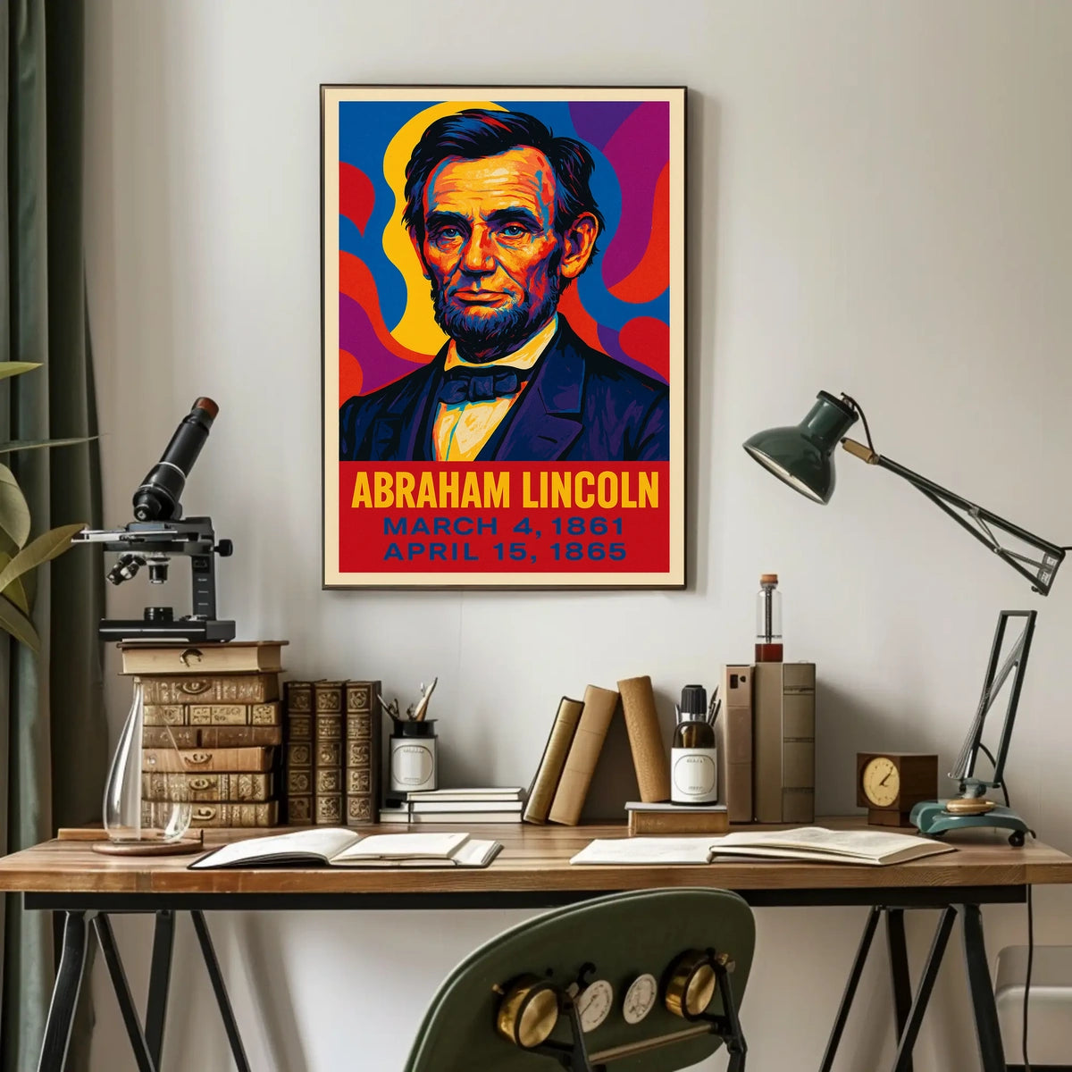Abraham Lincoln 16th President Poster