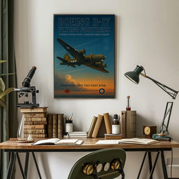 Boeing B-17 Flying Fortress Poster