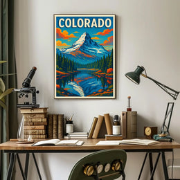 Colorado Mountain Landscape Poster