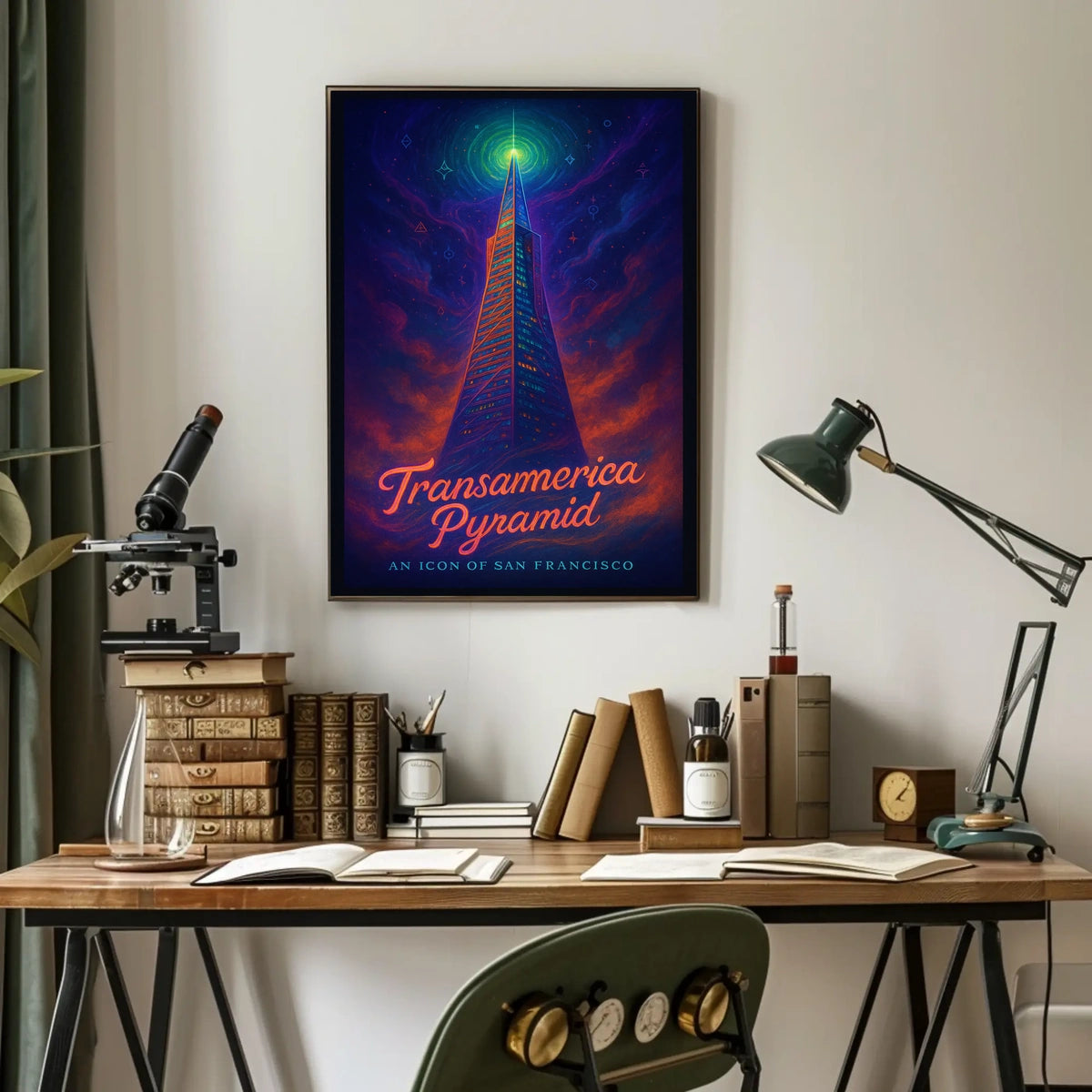 Transamerica Pyramid An Icon of San Francisco Poster