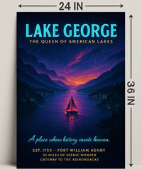 Lake George The Queen of American Lakes Poster PosterGoat