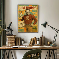 Jim Thorpe Athletic Legend Poster