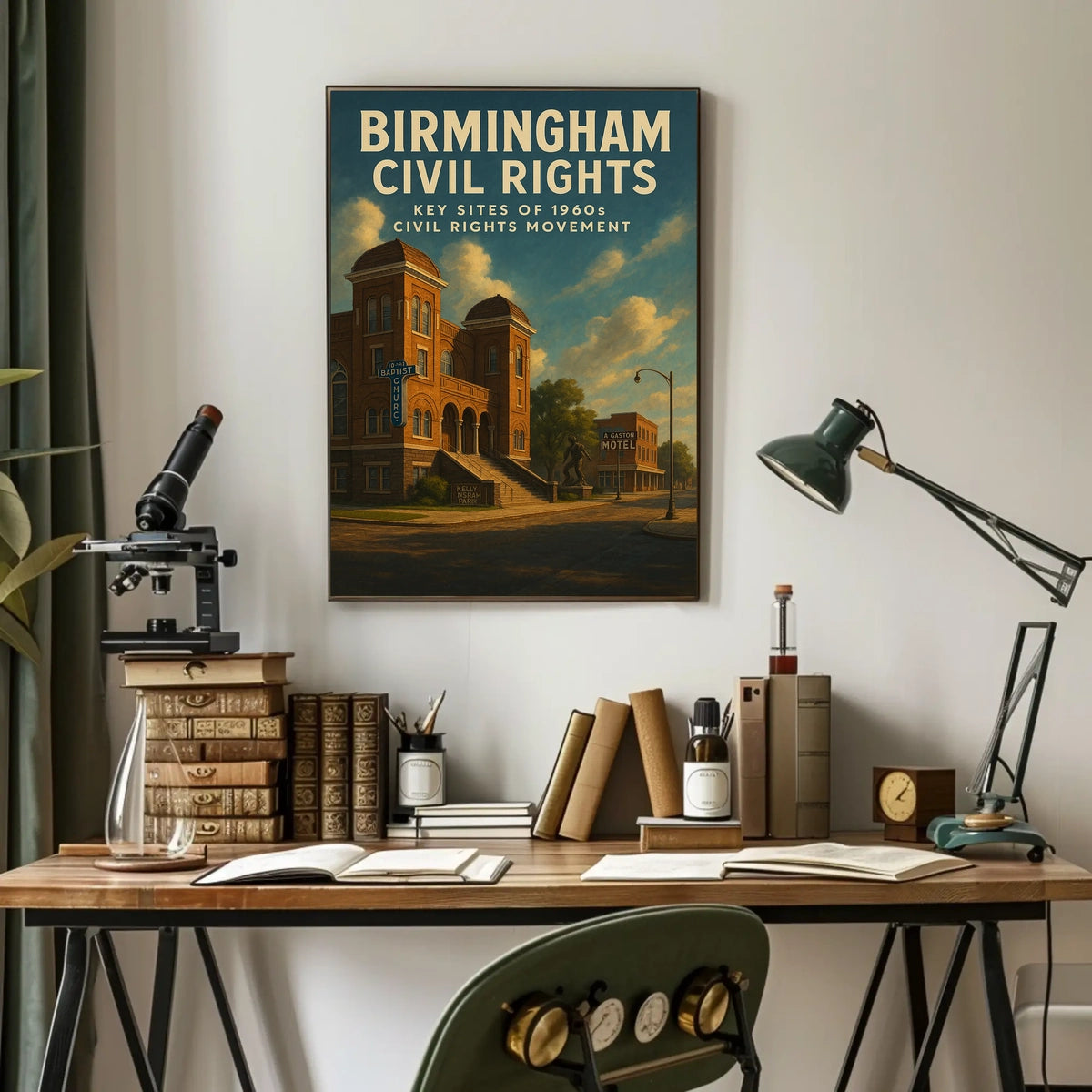 Birmingham Civil Rights Poster
