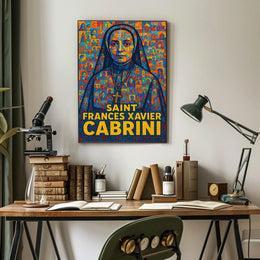 Saint Frances Xavier Cabrini Poster