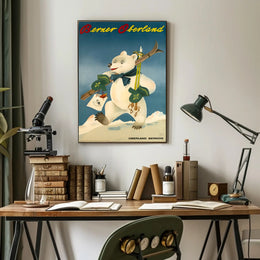 Berner Oberland Winter Adventure Poster PosterGoat