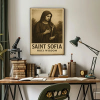SAINT SOFIA: HOLY WISDOM Religious Art Poster