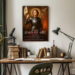 Saint Joan of Arc Poster PosterGoat