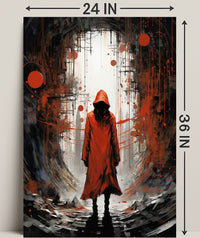 The Enigmatic Figure Poster