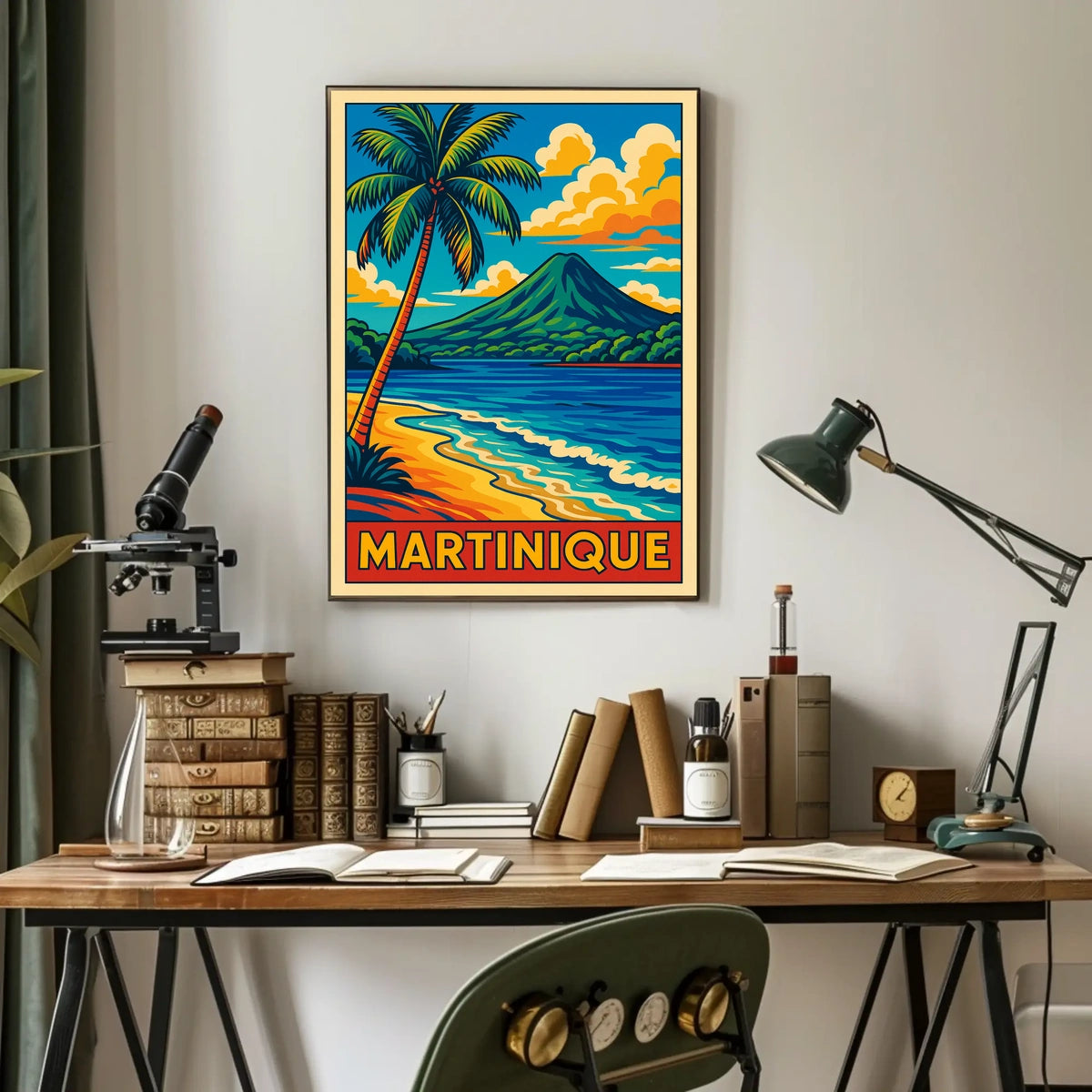 Martinique Paradise Poster
