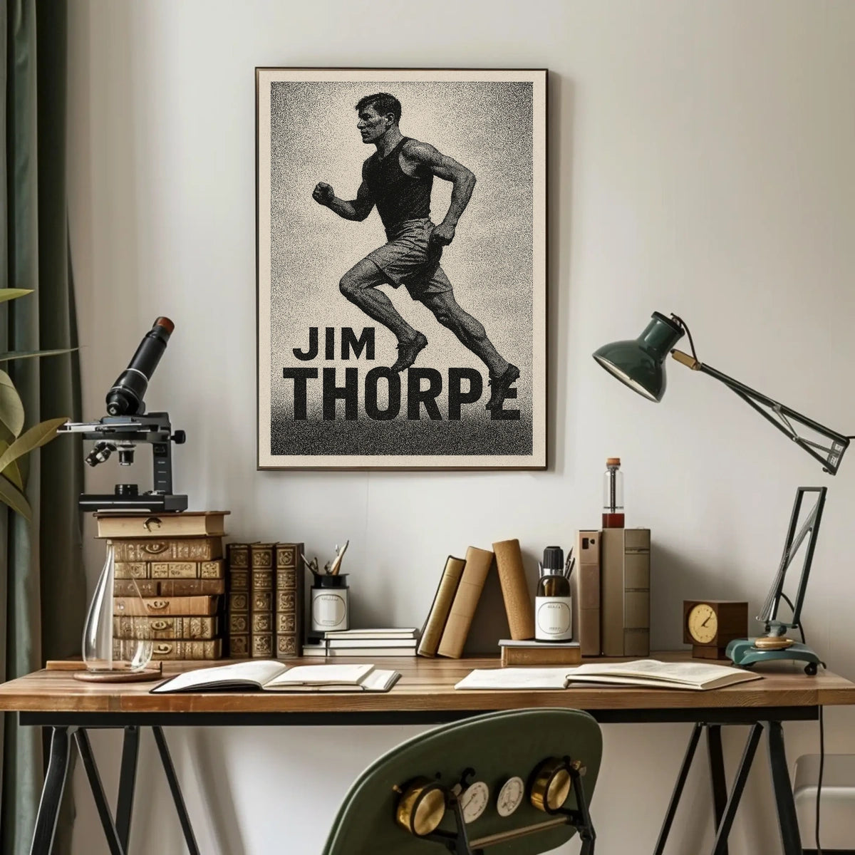 Jim Thorpe Athletic Legend Poster