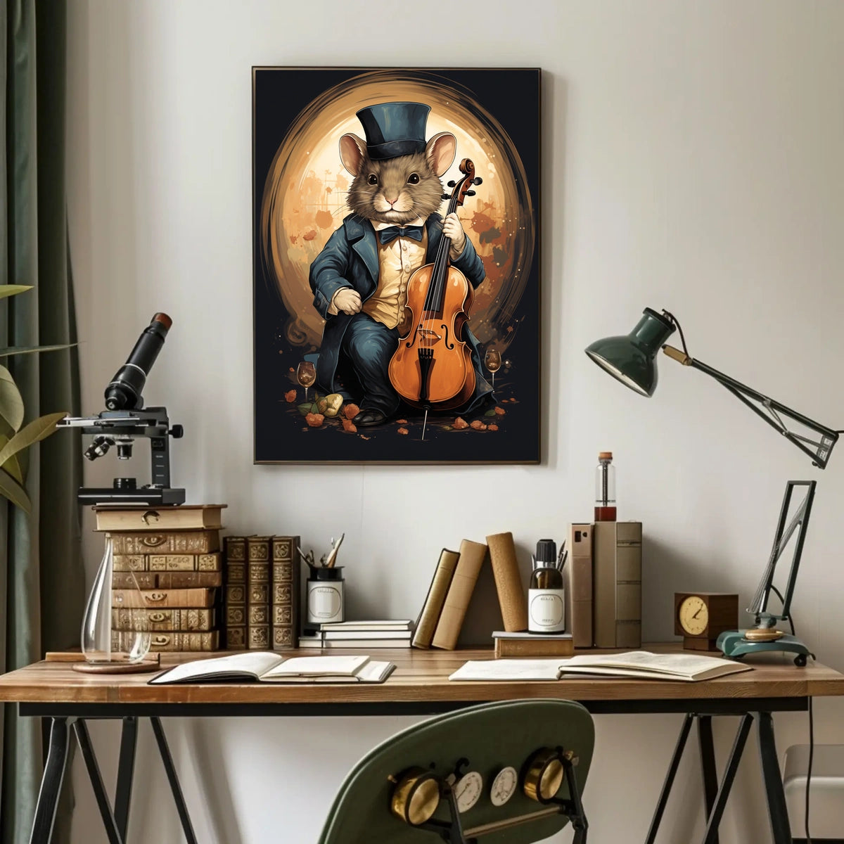 The Musical Mouse Poster
