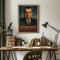 Richard Nixon Presidential Term Poster