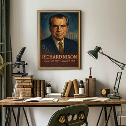 Richard Nixon Presidential Term Poster