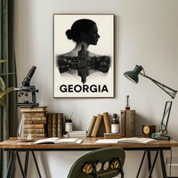 Georgia A Fusion of Identity and Architecture Poster