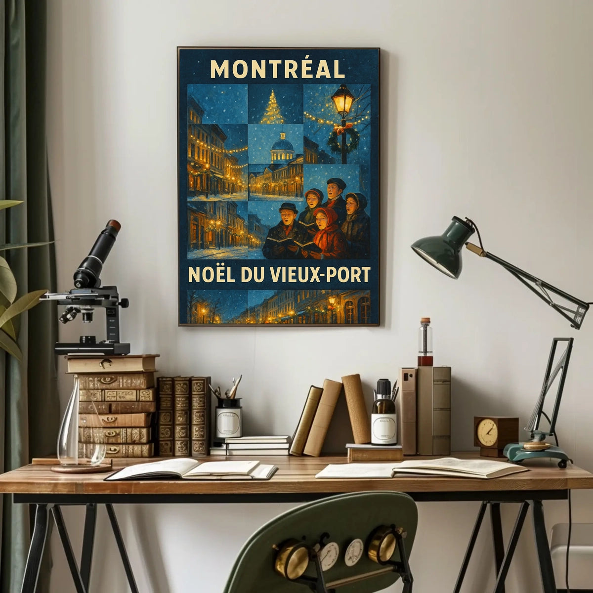 Noël Du Vieux-Port Poster