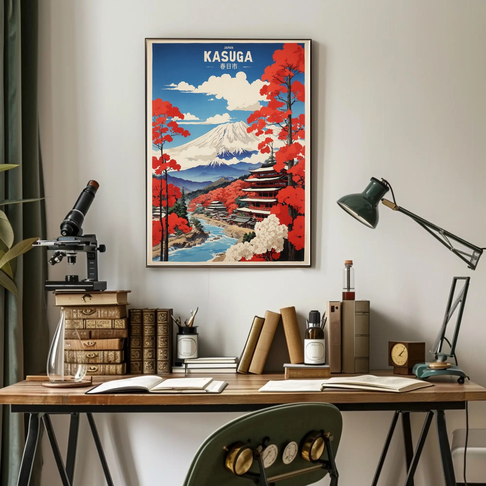 Japanese Serenity: Mount Fuji Cultural Heritage Poster