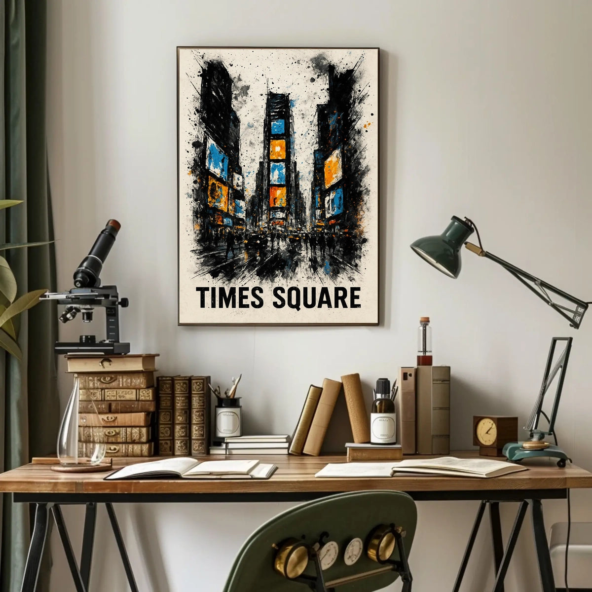 Times Square Vibes Poster
