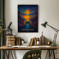Hoover Dam USA Poster