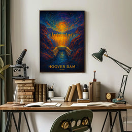 Hoover Dam USA Poster