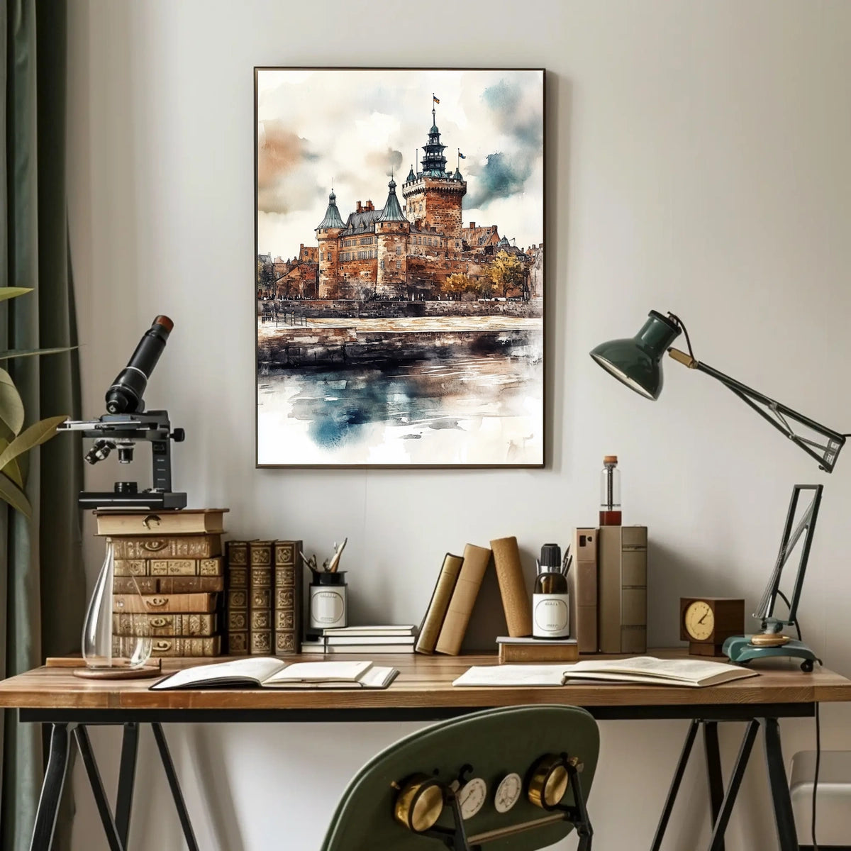 Denmark Kronborg Castle Helsingor View Poster