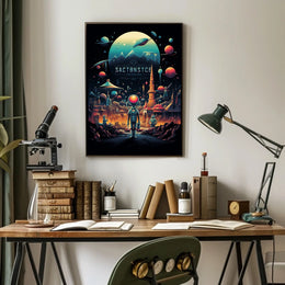 Galactic Exploration Adventure Poster