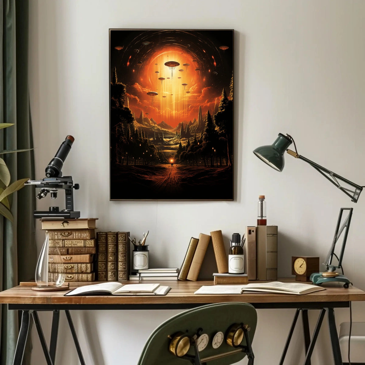 Celestial Arrival Poster
