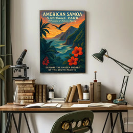 Explore the Unseen Shores of American Samoa Poster