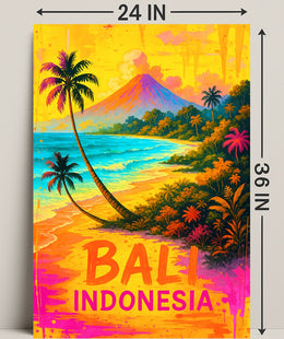 Bali, Indonesia Tropical Paradise Poster PosterGoat