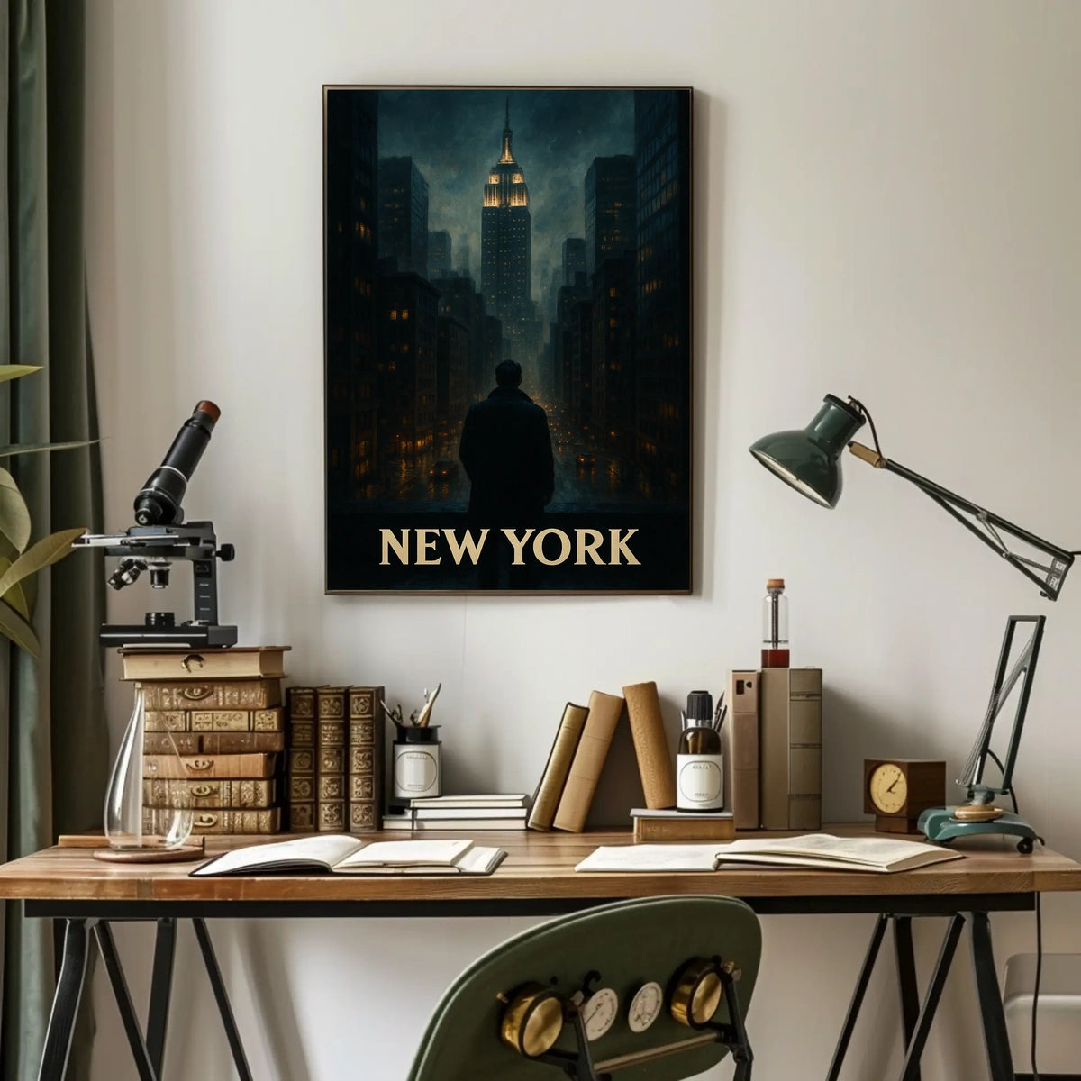 New York Cityscape Poster