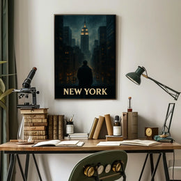 New York Cityscape Poster