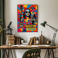 Austin, Texas Vibes Poster