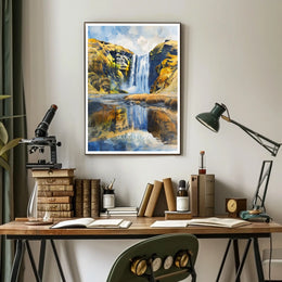 Skógafoss Iceland Poster