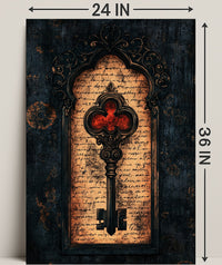 The Ornate Key Poster