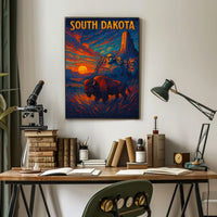 South Dakota Scenic Poster