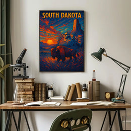 South Dakota Scenic Poster