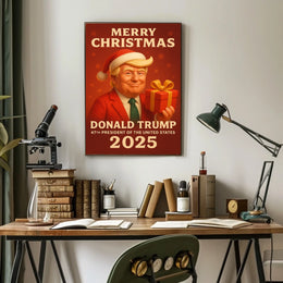 Festive 2025 Christmas Celebration Art Pop Culture Poster