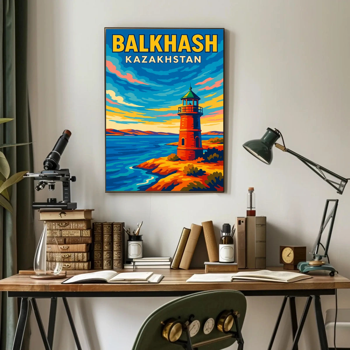 Balkhash, Kazakhstan Poster