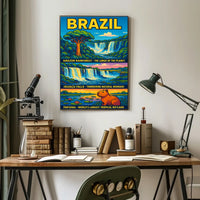 Wonders Of Brazil Poster