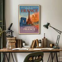 Discover The Beauty Of France Poster