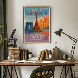 Discover The Beauty Of France Poster