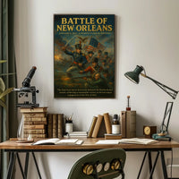 Battle Of New Orleans A Pivotal Clash Poster